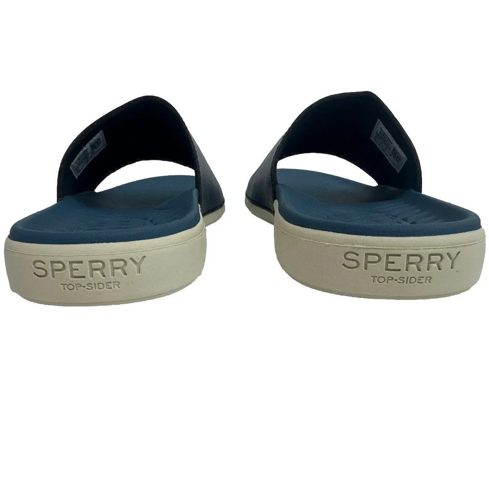 Sperry Men's Plushwave‎ Dock Slide Sandal, Color Blue Size 8 New